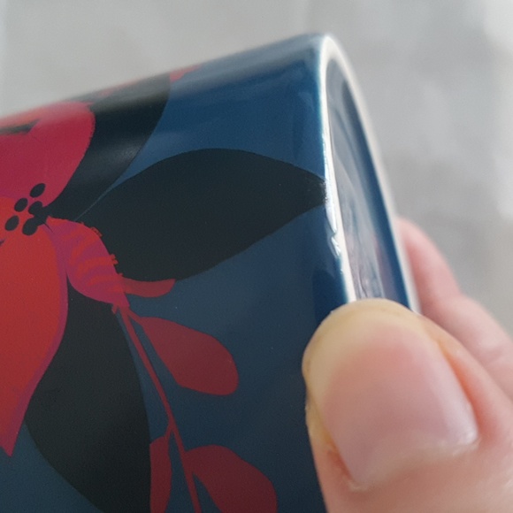 Starbucks 2021 Christmas Holiday Floral Poinsettia Coffee Tea Mug 12oz/355ml - Picture 13 of 15